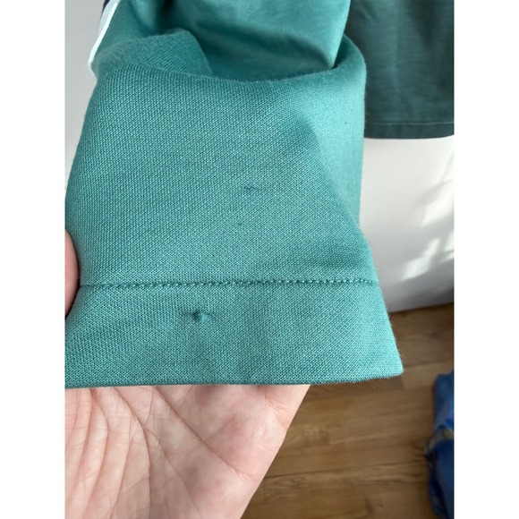 Abercrombie & Fitch Green Wide Leg Side Stripe Track Pants XL Womens Streetwear - Picture 11 of 11